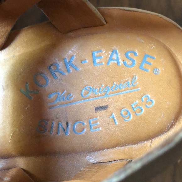 Kork Ease Leather Wedge Sandals - Picture 4 of 6